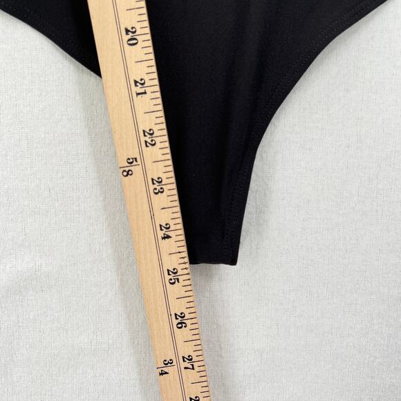 ALIX NYC Scoop Neck Tank Bodysuit XS Black Sleeveless Stretch Layering Capsule - Picture 15 of 16